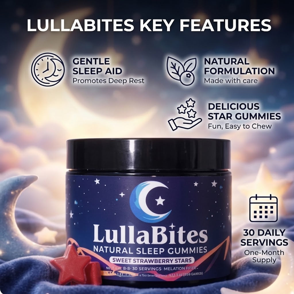 Lullabites — Gomitas para tu Ritual de Sueño 🌙