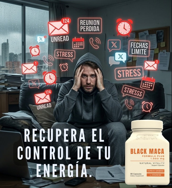 BLACK MACA (MACA NEGRA PERUANA ) X 90 CÁPSULAS
