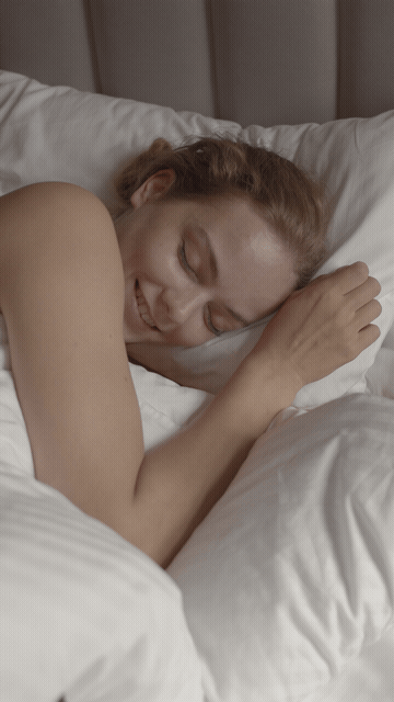Lullabites - persona durmiendo tranquila